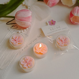 Handmade Mini Scented <b>Tea</b> <b>Light</b> Candle Creative Ornament 4 Hours Burning Time Gift Wholesale - Product Image 3
