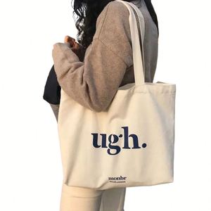 Custom Logo Printed Eco Recyclable <b>Reusable</b> Plain Blank Calico Organic Cotton Canvas Shopping Tote <b>Bag</b> - Product Image 1