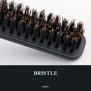 Brosse à barbe noire pliable avec manche en plastique et picots, pour barbe et <span class=keywords><strong>moustache</strong></span> - Product Image 2