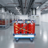Equipo eléctrico Ganzhong SCB14 Transformador seco de resina trifásico 10kV/400V con bobinado de cobre IEC CE para centro de datos, almacenamiento de energía fotovoltaica, energía interior