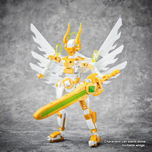 Celestial World Rider 1289+ pièces, série <span class=keywords><strong>jeu</strong></span>/film, ABS, deux formes, figurine articulée, blocs de construction, jouets - Product Image 4