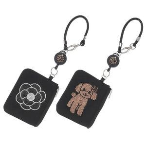 Porte-cartes collier, porte-badge professionnel en cuir PU, cordon de cou, porte-monnaie, ceinture, porte-monnaie - Product Image 1