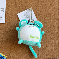 Peluche miniature de souris mignonne de 10 cm, porte-clés, jouet hamster, pendentif, poupée en tissu pour enfants, cadeau pour fête, événement, mariage