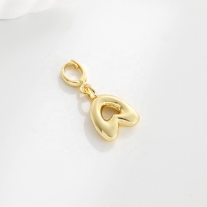 Hot Bán Hàng Tự Làm Charms 26 Thư <span class=keywords><strong>A</strong></span>-Z Cho Unisex Vòng Đeo Tay & Vòng Cổ Trang Sức Handmade Đồng Phụ Kiện Cho Đảng & Đám Cưới - Product Image 3