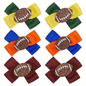 Barrette à cheveux en alliage thème européen et américain avec nœud pour enfants, marque YUSE, 8 cm - Product Image 5