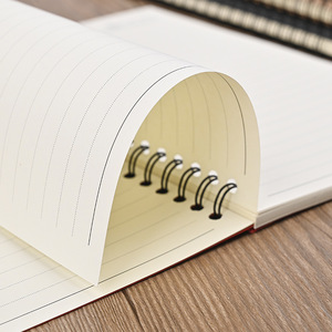 Carnet de notes A5 personnalisé avec logo publicitaire, spirale épaisse 32k, idéal pour le bureau, avec design sur mesure - Product Image 3