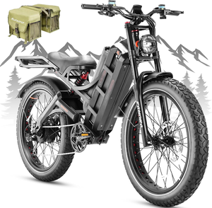 จักรยานไฟฟ้า eAhora Romeo Ultra Ebike  แบตเตอรี่ลิเธียมคู่ 70AH มอเตอร์ฮับไร้แปรงถ่าน  ยางขนาด 26 นิ้ว - Product Image 5
