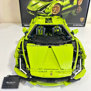 Lamborghini Sian: Sets de bloques de construcción compatibles con Lego, serie de juguetes de cubo de la serie popular al por mayor, regalo Technic - Product Image 3