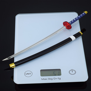 ดาบเท็นเซียก้า อินุยาฉะ เซ็ตสึมะรุ ขนาด 26 ซม. ดาบคาตานะอนิเมะแบบไม่คม ของสะสม ของเล่น โลหะผสมสังกะสี พร้อมปลอกและฐานตั้งโชว์ - Product Image 5