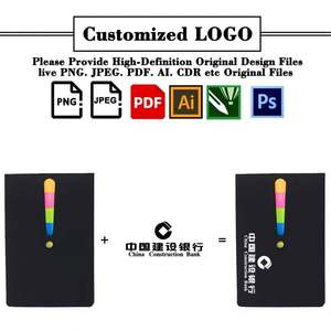 Bloc-notes imprimé personnalisé avec logo, blocs-notes promotionnels personnalisés, mémos adhésifs pour le bureau, fournitures d'entreprise - Product Image 2