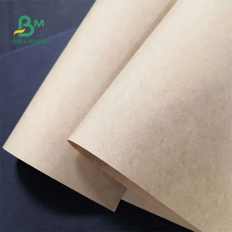 Extensible 70gsm 90gsm Ciment Kraft Papier Imperméable 800*1100mm