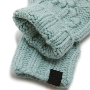 Carré Fonda Cachemire Tricot Chaud Chunky Doux Cachemire Gants Mitaines Gants <span class=keywords><strong>pour</strong></span> l'hiver. - Product Image 4