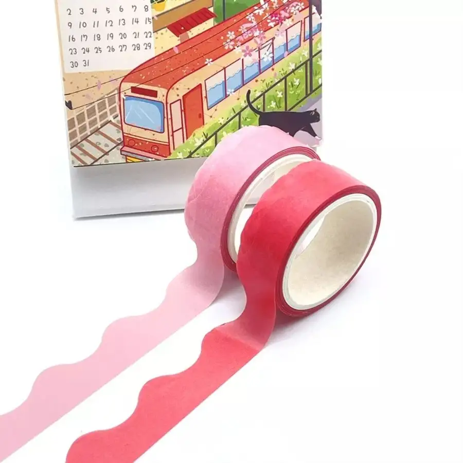 Custom ized Cute Printing Tägliches Stanzen Washi Station ery Masking Tape