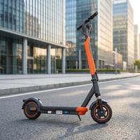 Trottinette Électrique Pliable 500W à Batterie Lithium Sans Balais, Cadre en Alliage d'Aluminium, Capteur Numérique, Étanche, Idéale pour le Partage