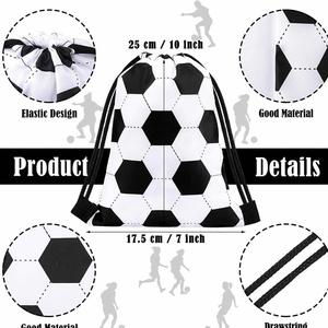 Branded Fashion Foldable Portable Durable Unisex Football <b>Training</b> Sneaker Bag Drawstring <b>Backpack</b> - Product Image 2