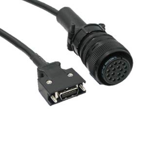 สายเคเบิลอุปกรณ์ทำความร้อนแบบเปลือยชนิดเส้นใยเดี่ยว Delta ASDBCAEN0003-B2 หัวต่อ DB-9P ปลายขับเคลื่อน ขนาดสาย 26AGW*5P - Product Image 1
