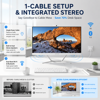 PC Tout-en-un en Gros 22 24 27 Pouces Intel Core I3 I5 I7 DDR4 SSD 1920x1080 Windows 11 Bluetooth pour Distribution en Vrac