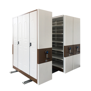 Étagère de rangement intelligente en acier avec design minimaliste et compact, mobilier de bureau commercial - Product Image 2