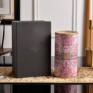 Vase en céramique à large ouverture, vase créatif jaune, vase émaillé, arrangement floral pour la décoration de la maison - Product Image 2