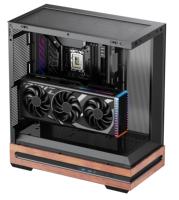 Casing Pc kaca Tempered, Casing game komputer penjualan laris sisi terbuka