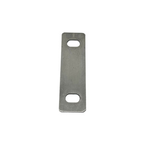 Conector Rectangular de Dos Orificios, Soporte de Esquina Plano de Acero al Carbono con Recubrimiento de Zinc, Duradero para Fijación y Unión de Muebles - Product Image 4