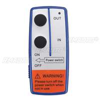 Control remoto inalámbrico de 12V para cabrestante eléctrico con transmisor manual, kit para camiones, ATV, SUV y remolques