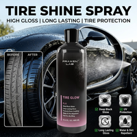 Gel de brillance longue durée pour pneus, protecteur noir pour pneus de voiture, produits d'entretien automobile, vente en gros