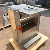 Mesin Pengiris Daging & Pengupas Kulit Babi Semi-Otomatis Bahan Stainless Steel 304