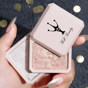 Contorno private label singolo gel crema pigmento in polvere personalizzato viso palette di trucco highlighter per la vendita