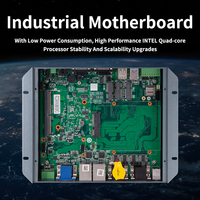 Venta Directa de Fábrica de Computadoras Industriales Integradas Intel I3 I5 I7 DDR4 con Discos Duros de Estado Sólido, Mini PC de 6 Puertos Sin Ventilador