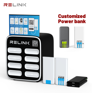 2025 xu hướng quét qr-mã nhà hàng điện thoại di động Trạm Sạc 8 Khe cắm cho thuê chia sẻ ngân hàng điện cho thuê trạm - Product Image 4