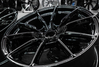 SY-09088 Jantes de voiture en alliage chromées noires à rayons multiples, 1 pièce, 18 19 20 21 22 24 26 pouces, pour E46 E90 F30 G30
