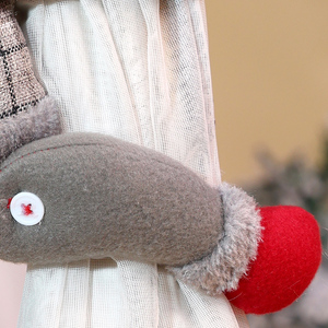 Decoraciones Navideñas para Cortinas al por Mayor 2025: Adornos Lindos de Muñeco de Nieve, Papá Noel y Alce para Regalos - Product Image 6