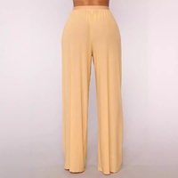Vrouwen Doorzien Boho Wijde Pijpen Hoge Taille Broek Strand Lange Losse Mesh Doorschijnende Broek Bikini Bodem Cover-Up Strandkleding
