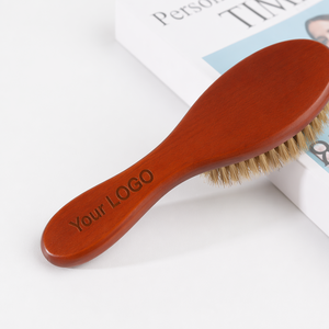 Cepillo vintage <span class=keywords><strong>para</strong></span> limpiar el cabello con efecto aceitado, cepillo <span class=keywords><strong>para</strong></span> recoger cabello roto, cepillo de baño <span class=keywords><strong>para</strong></span> bebés y plumero de madera de haya <span class=keywords><strong>para</strong></span> el cuello - Product Image 2