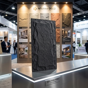 PU <strong>Stone</strong> Panel Natural <strong>Brick</strong> <strong>Stone</strong> Texture Decorative <strong>Wall</strong> Panel - Product Image 1