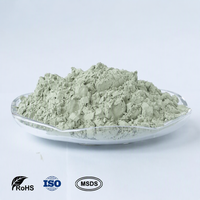 Poudre de polissage en carbure de silicium (SiC) vert de haute pureté, matériau réfractaire