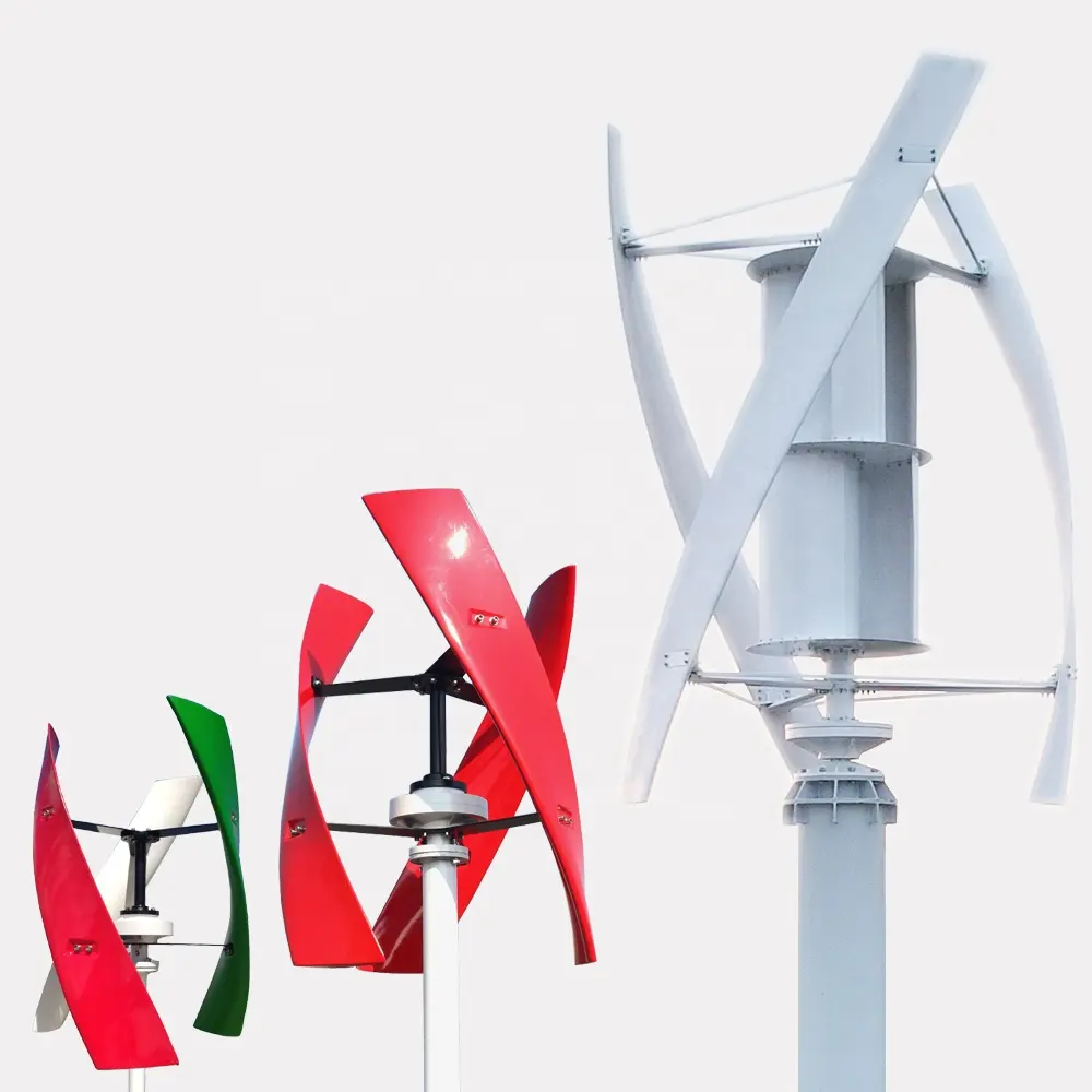 Éolienne verticale 1kw 2kw 3kw 10kw Éolienne à axe vertical pour usage domestique
