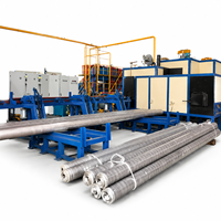 Four de chauffage à billettes en aluminium pour carburant diesel, type multi-bâtons, pour l'industrie de l'extrusion d'aluminium