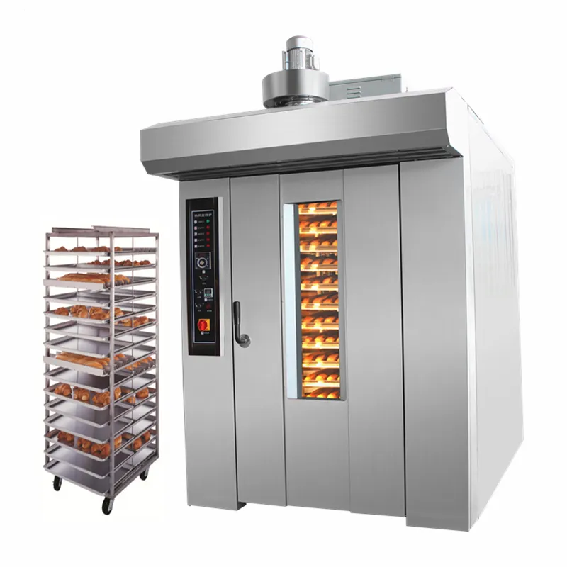 Équipement Commercial, machine à pain pour produits de boulangerie industriel gaz diesel, four rotatif