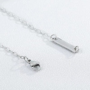 Collana Vintage oro placcato in titanio con pendente geometrico cuore rosa ispirata al <span class=keywords><strong>piccolo</strong></span> <span class=keywords><strong>principe</strong></span> e bestia <span class=keywords><strong>di</strong></span> bellezza per bambine - Product Image 4