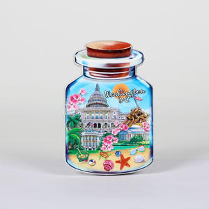 Imanes 3D para Refrigerador de Ciudades Americanas, Recuerdos de Viaje Creativos y Personalizados, Imanes Conmemorativos Culturales de Varias Regiones - Product Image 6