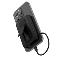 Batterie externe magnétique sans fil 10000 mAh avec câble intégré et support, charge rapide, portable – Nouveauté 2026, vente chaude