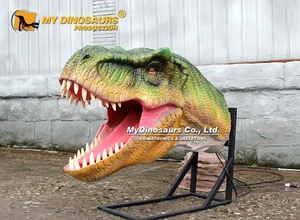 Cabeza Animatrónica de Tiranosaurio <span class=keywords><strong>Rex</strong></span> <span class=keywords><strong>3D</strong></span> Realista para Exhibición de Dinosaurios MY <span class=keywords><strong>DINO</strong></span> AD-240 - Product Image 3