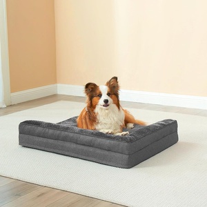 Camas ortopédicas de espuma viscoelástica para perros grandes-Sofá impermeable Cama grande para perros con funda lavable extraíble - Product Image 5