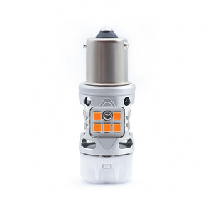 Lámpara de ancho de cúpula automotriz, luz de freno Switchback de estacionamiento, Bombilla Dc 12V 1156 BA15S P21W, Led inverso BAU15S PY21W Canbus Led T20 - Product Image 1