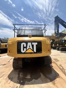 รถขุดมือสอง CAT 323D2L สีเหลือง ยี่ห้อ Caterpillar สำหรับงานหนัก พร้อมบุ้งกี๋ขุด ราคาถูก ลดราคาพิเศษ - Product Image 4