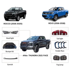 ชุดแต่ง Hilux Revo Rocco ปี <span class=keywords><strong>2022</strong></span>+ รุ่น 16-21 แบบ <span class=keywords><strong>Tundra</strong></span> พร้อมชุดกันชนหน้า-หลัง วัสดุพลาสติก สภาพใหม่ - Product Image 2
