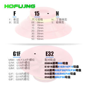 Ventouses robotiques PIAB VF15/20/25/30/40/50 VB15 Accessoires pneumatiques industriels - Product Image 1