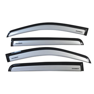 Accessoires extérieurs Auto personnalisés déflecteur de vent de voiture bicolore pare-pluie pare-soleil pare-soleil pour <span class=keywords><strong>Ford</strong></span> <span class=keywords><strong>Ranger</strong></span> 2023 - Product Image 1